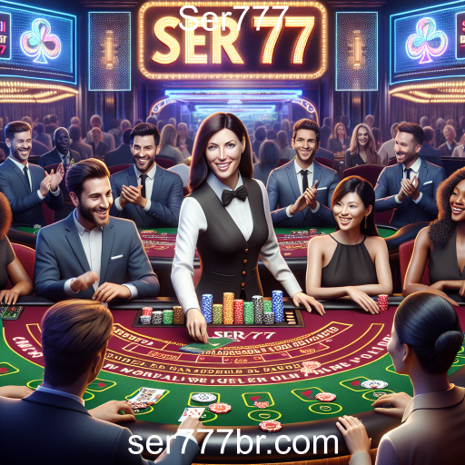 Experimente a Emoção do Cassino Ao Vivo no Ser777
